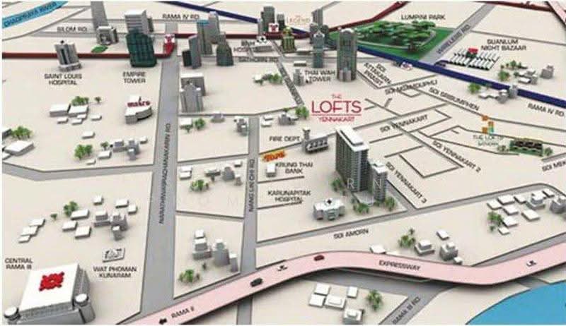 The Lofts Yennakart, bangkok, 366 ์Soi Nang Linchi Yenakat Road, Chong Nonsi, Yan Nawa, Bangkok, 2 Bedrooms, 94 sqm, Condo For Rent, by Supatsorn Promsombut, 500591512 - DDproperty.com