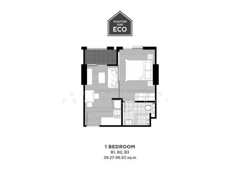 Chapter One ECO Ratchada-Huaikwang : แชปเตอร์ วัน อีโค รัชดา - ห้วยขวาง, กรุงเทพ, ถนนประชาอุทิศ, ห้วยขวาง, กรุงเทพ, 29 ตร.ม., คอนโด ขาย, โดย Supatsorn Promsombut, 500591581 - DDproperty.com