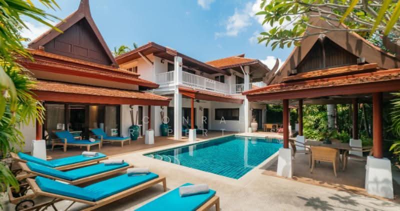 Tropical 4 Bed Beachside Villa for Sale in Hua Thanon, surat-thani, Maret, Ko Samui, Surat Thani, 4 Bedrooms, 523 sqm, Villa For Sale, by Conrad Properties, 500591727 - DDproperty.com