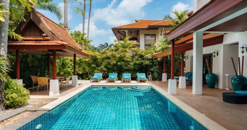 Tropical 4 Bed Beachside Villa for Sale in Hua Thanon, surat-thani, Maret, Ko Samui, Surat Thani, 4 Bedrooms, 523 sqm, Villa For Sale, by Conrad Properties, 500591727 - DDproperty.com