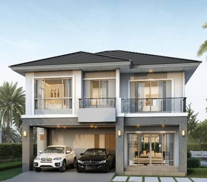 The Palm Krungthep Kreetha-Wongwaen, bangkok, 29 Krungthep Kreetha Road, Saphan Sung, Bangkok, 4 Bedrooms, 253 sqm, Single Detached House For Sale, by Poomphat Tienthongsakul, 500591895 - DDproperty.com