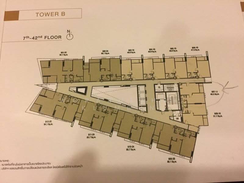 333 Riverside, bangkok, 333 Pracharat Sai 2, Bang Sue, Bangkok, 1 Bedroom, 46 sqm, Condo For Sale, by Woraruethai Klumbun, 500592108 - DDproperty.com