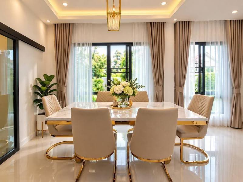 For Rent: Tan Thara Village, Hang Dong – Beautiful Modern-Style House (ID:640HR), chiang-mai, Ban Waen, Hang Dong, Chiang Mai, 4 Bedrooms, 250 sqm, Single Detached House For Rent, by อรกัญญา สายวังกิจ, 500592580 - DDproperty.com