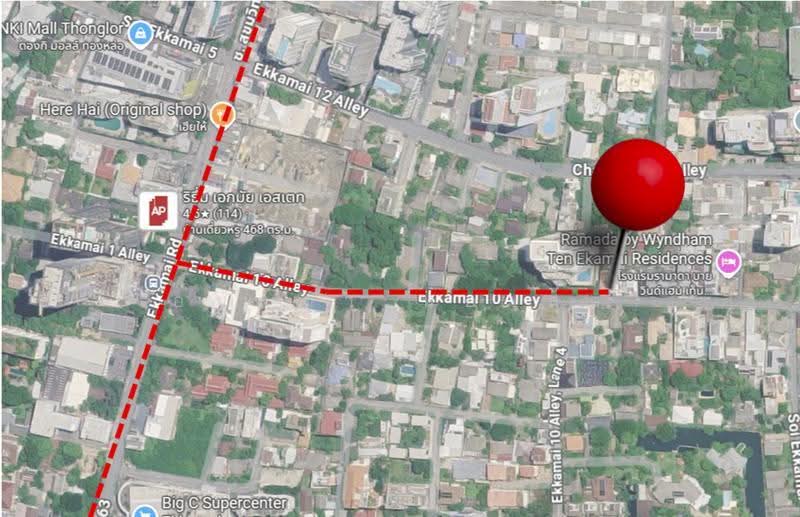 Sukhumvit 63, bangkok, สุขุมวิท 63, Khlong Tan Nua, Watthana, Bangkok, , 500 sqm, Shophouse For Sale, by อมรญา ทองสุข, 500592600 - DDproperty.com