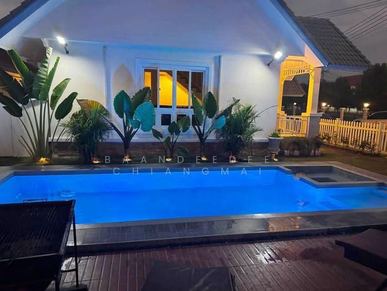Pool Villa ให้เช่า ใกล้มหาวิทยาลัยแม่โจ้ เพียง 10 นาที ค่าเช่า 50,000 บาท / เดือน No.11P006, เชียงใหม่, หนองหาร, สันทราย, เชียงใหม่, 150 ตร.ม., บ้านเดี่ยว ให้เช่า, โดย Baandeedee Chiangmai, 500592909 - DDproperty.com