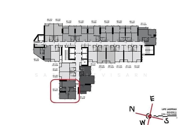 Life Ladprao, bangkok, 992 Ladprao Road, Jom Phon, Chatuchak, Bangkok, 2 Bedrooms, 52 sqm, Condo For Sale, by Nop Satjavitvisarn, 500593033 - DDproperty.com