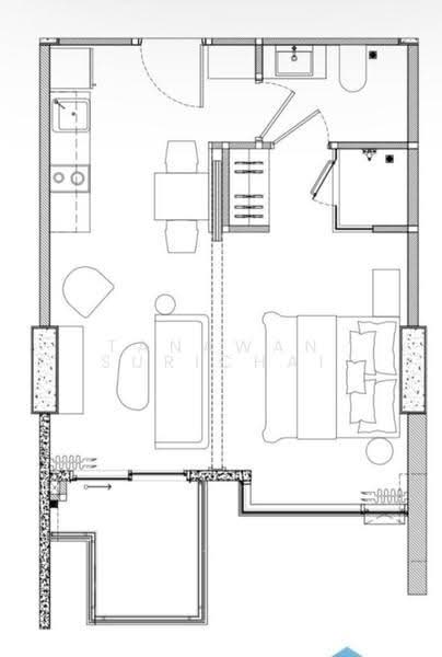 AROM Jomtien, chon-buri, Jomtien Sai 1 Road, Nong Pru, Bang Lamung (Pattaya), Chon Buri (Pattaya), 1 Bedroom, 39 sqm, Condo For Sale, by Tanawan Surichai, 500593571 - DDproperty.com
