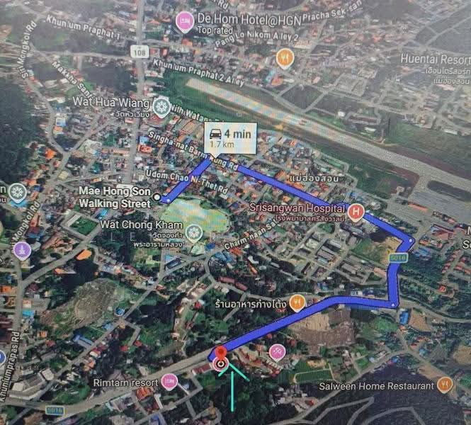 ขายที่ดิน อ.แม่ฮ่องสอน 150 ตร.วา ใกล้ถนนคนเดิน โฉนดครุฑแดง น.ส 4จ, แม่ฮ่องสอน, จองคำ, เมืองแม่ฮ่องสอน, แม่ฮ่องสอน, 600 ตร.ม., ที่ดิน ขาย, โดย Lek Property, 500593798 - DDproperty.com