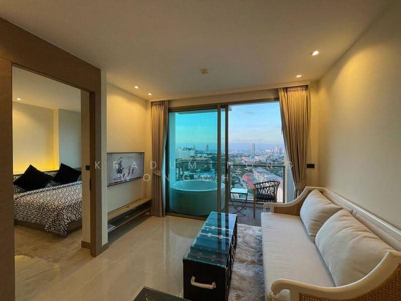 The Riviera Ocean Drive, chon-buri, Jomtien Second Rd, Nong Pru, Bang Lamung (Pattaya), Chon Buri (Pattaya), 1 Bedroom, 39 sqm, Condo For Rent, by Kradumthong Wongchan, 500594081 - DDproperty.com