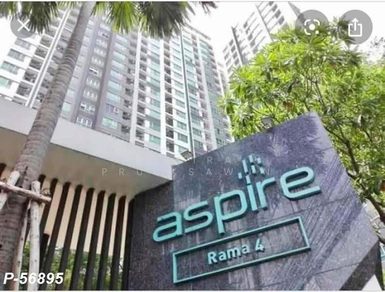 Aspire Rama 4, bangkok, Rama 4 Road, Phra Kanong, Khlong Toei, Bangkok, 2 Bedrooms, 46 sqm, Condo For Rent, by Susira Prueksawun, 500594196 - DDproperty.com