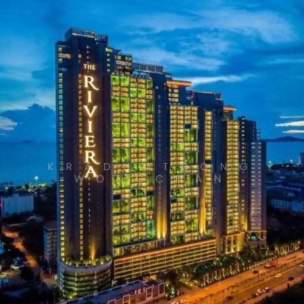 The Riviera Jomtien, chon-buri, Pattaya Sai 2 Road, Nong Pru, Bang Lamung (Pattaya), Chon Buri (Pattaya), 2 Bedrooms, 74 sqm, Condo For Rent, by Kradumthong Wongchan, 500594455 - DDproperty.com