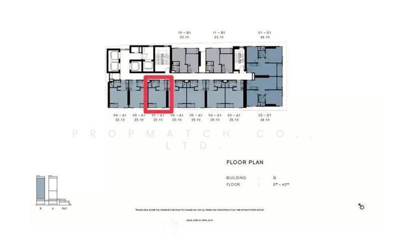 Chapter Charoennakhon–Riverside, bangkok, Charoennakorn Road, Bang Lam Phu Lang, Khlong San, Bangkok, Studio, 25 sqm, Condo For Sale, by PROPMATCH CO., LTD., 500594527 - DDproperty.com