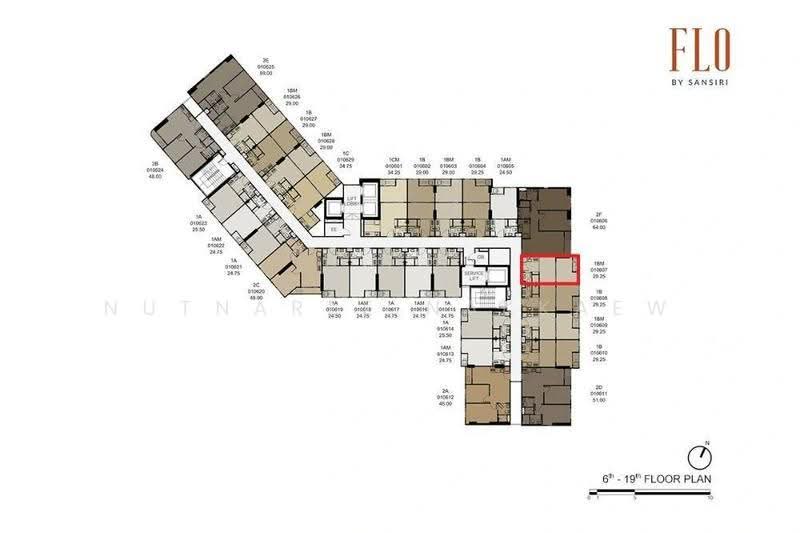 FLO by Sansiri, bangkok, Somdet Chaopraya Road, Khlong San, Bangkok, 1 Bedroom, 29 sqm, Condo For Sale, by Nutnaree Nakkaew, 500594778 - DDproperty.com