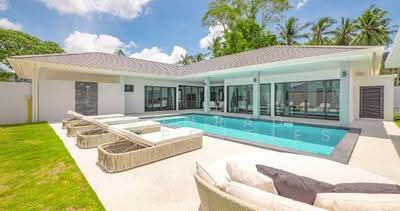ขาย - Modern 3 Bed Garden Tropical Pool Villa in Lamai, สุราษฎร์ธานี
