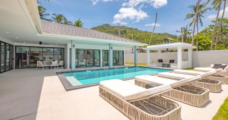 Modern 3 Bed Garden Tropical Pool Villa in Lamai, สุราษฎร์ธานี, มะเร็ต, เกาะสมุย, สุราษฎร์ธานี, 534 ตร.ม., วิลล่า ขาย, โดย Conrad Properties, 500595077 - DDproperty.com