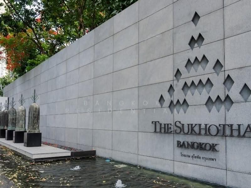 The Sukhothai Residences, bangkok, 3 Sathorn Tai Road, Thung Maha Mek, Sathon, Bangkok, 3 Bedrooms, 195 sqm, Condo For Rent, by Bangkok Residential, 500595925 - DDproperty.com