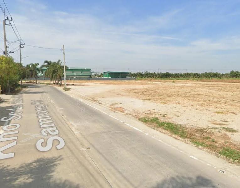 Land for sale in Bang Sao Thong: 15 rai, purple zone (industrial), filled, located at Bang Na-Trat, Samut Prakan, Srisa Chorakhe Yai, Bang Sao Thong, Samut Prakan, , 24,000 sqm, Land For Sale, by RICHWELL INTERPLUS, 500596187 - DDproperty.com
