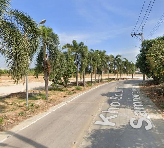 ขายที่ดินบางเสาธง บางพลี ผังเมืองสีม่วงถมแล้ว 15 ไร่ ทำเลมีศักยภาพ บางนา-ตราด กม.23, สมุทรปราการ, ศีรษะจรเข้ใหญ่, บางเสาธง, สมุทรปราการ, 24,000 ตร.ม., ที่ดิน ขาย, โดย RICHWELL INTERPLUS, 500596187 - DDproperty.com