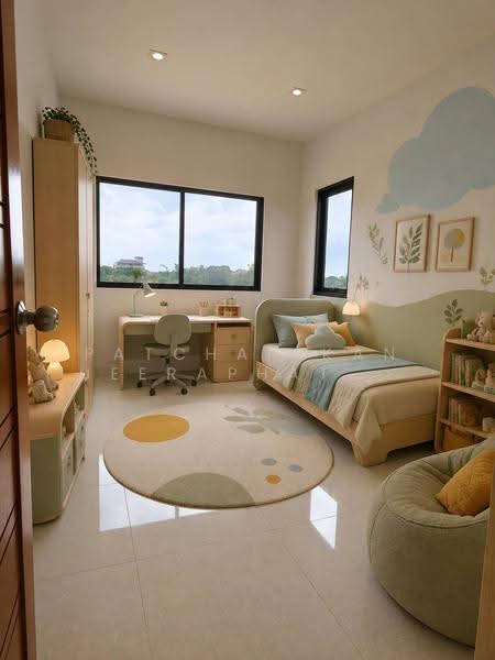 The Stable One (Bangyai), nonthaburi, บางใหญ่-บางคูลัด, Bang Muang, Bang Yai, Nonthaburi, 3 Bedrooms, 200 sqm, Townhouse For Sale, by พัชณิกานต์ จีราพัชไพศาล, 500596215 - ภาพจำลองจาก AI - DDproperty.com