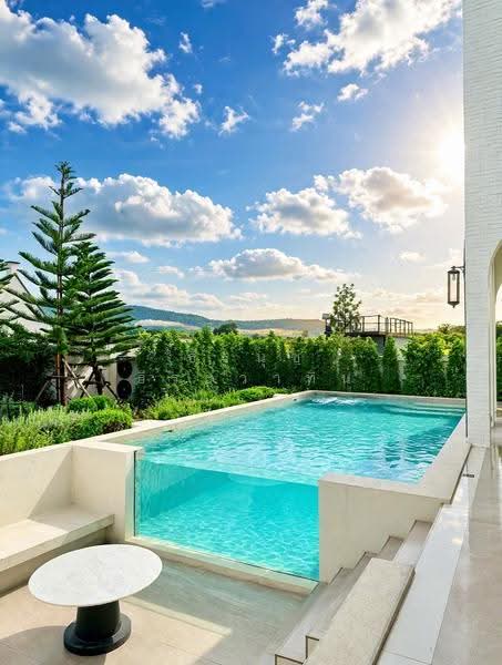 Exclusive Luxury Pool Villa for Sale in Khao Yai | Grand Hills Oxygen Residence (Plot H14), Nakhon Ratchasima, 3052, Mu Si, Pak Chong, Nakhon Ratchasima, 3 Bedrooms, 453 sqm, Villa For Sale, by ธีรนุช ธีระวาทิน, 500597092 - DDproperty.com