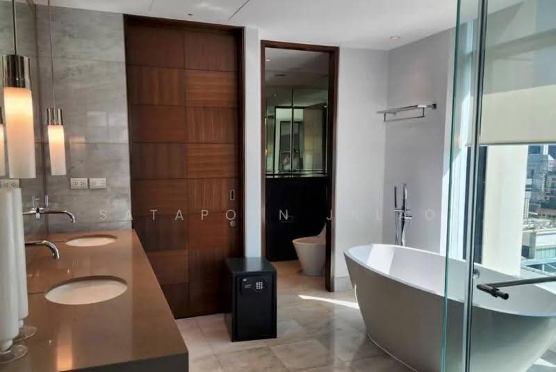 The St. Regis Bangkok (Residences), bangkok, Rajdamri, Lumphini, Pathum Wan, Bangkok, 4 Bedrooms, 440 sqm, Condo For Rent, by Sataporn Jalao, 500597103 - DDproperty.com