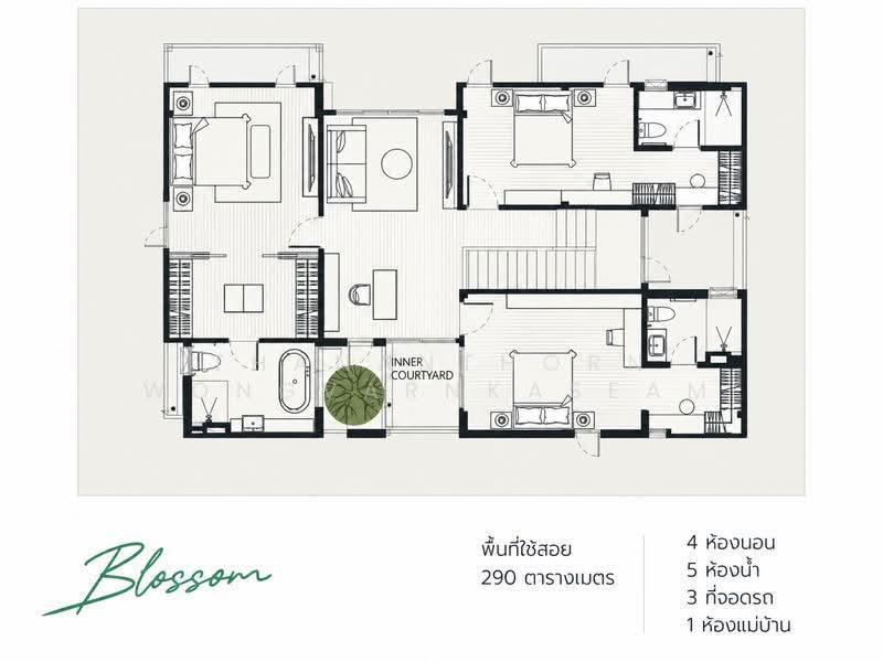 The Arbor Donmueang-Chaengwatthana, Nonthaburi, 179 Liap Khlong Prapa Road, Ban Mai, Pak Kret, Nonthaburi, 4 Bedrooms, 250 sqm, Single Detached House For Sale, by Thananthorn Wongvarnkaseam, 500597104 - DDproperty.com