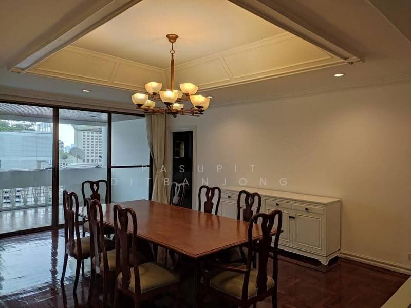 Govind Tower, Bangkok, Soi Sukhumvit 19, Khlongtoei Nua, Watthana, Bangkok, 3 Bedrooms, 260 sqm, Apartment For Rent, by Pasupit Ditbanjong, 500597568 - DDproperty.com
