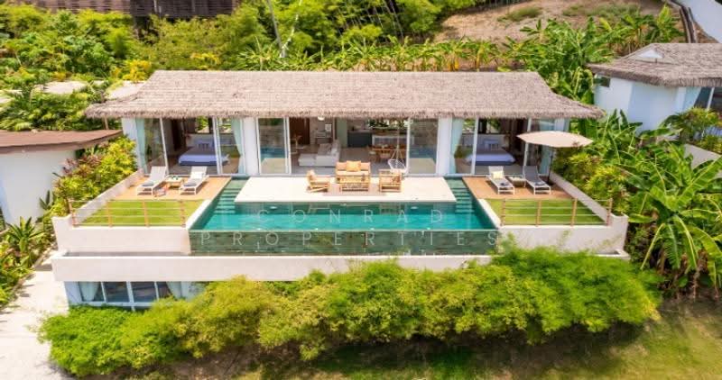 Boho Style 3 Bed Luxury Sea-view Villa in Bangpor, Surat Thani, Mae Nam, Ko Samui, Surat Thani, 3 Bedrooms, 300 sqm, Villa For Sale, by Conrad Properties, 500598414 - DDproperty.com