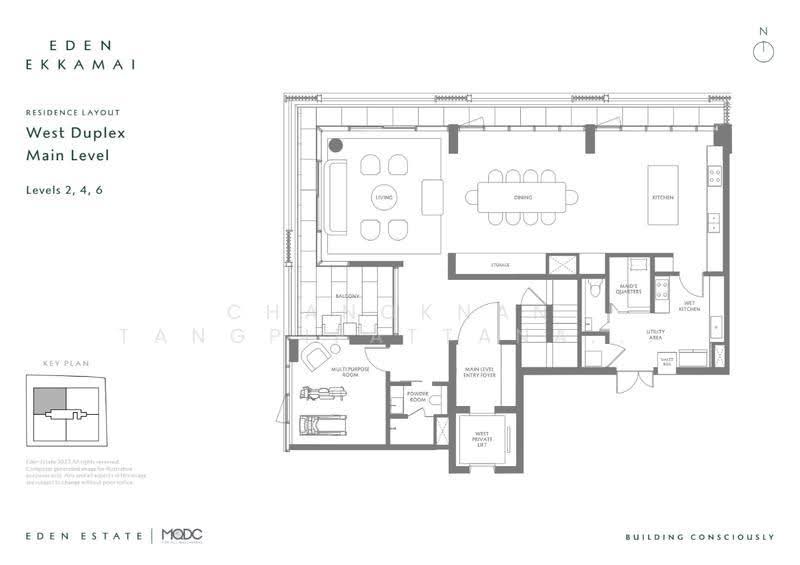 Eden Ekkamai, bangkok, Khlong Tan Nua, Watthana, Bangkok, 3 Bedrooms, 343 sqm, Condo For Sale, by Chanoknan Tangpipattanapong, 500599007 - DDproperty.com
