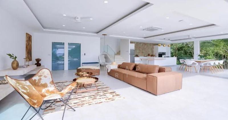 Contemporary 4 Bed Luxury Sea View Villa in Plai Laem, สุราษฎร์ธานี, บ่อผุด, เกาะสมุย, สุราษฎร์ธานี, 530 ตร.ม., วิลล่า ขาย, โดย Conrad Properties, 500599035 - DDproperty.com