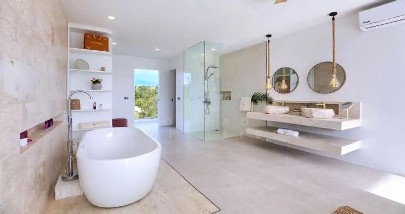 Contemporary 4 Bed Luxury Sea View Villa in Plai Laem, Surat Thani, Bo Put, Ko Samui, Surat Thani, 4 Bedrooms, 530 sqm, Villa For Sale, by Conrad Properties, 500599035 - DDproperty.com