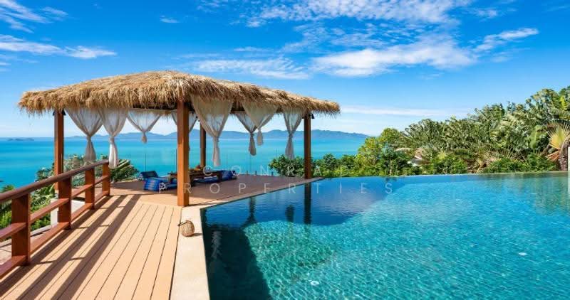 Tropical Luxury 5 Bed Sea View Villa in Bangpor Hills, สุราษฎร์ธานี, แม่น้ำ, เกาะสมุย, สุราษฎร์ธานี, 360 ตร.ม., วิลล่า ขาย, โดย Conrad Properties, 500599757 - DDproperty.com