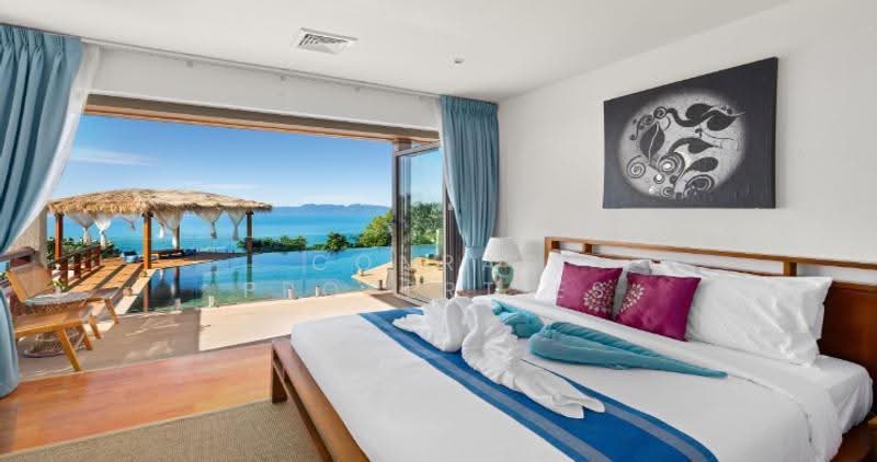 Tropical Luxury 5 Bed Sea View Villa in Bangpor Hills, สุราษฎร์ธานี, แม่น้ำ, เกาะสมุย, สุราษฎร์ธานี, 360 ตร.ม., วิลล่า ขาย, โดย Conrad Properties, 500599757 - DDproperty.com