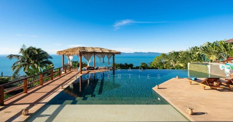 Tropical Luxury 5 Bed Sea View Villa in Bangpor Hills, Surat Thani, Mae Nam, Ko Samui, Surat Thani, 5 Bedrooms, 360 sqm, Villa For Sale, by Conrad Properties, 500599757 - DDproperty.com