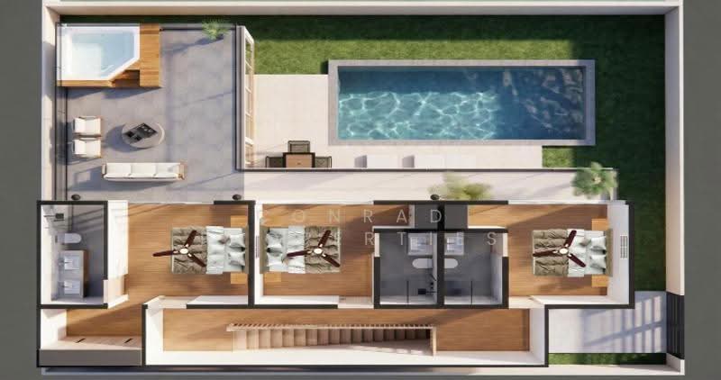 Luxury 4 Bedroom Pool Villas for Sale in Lamai, สุราษฎร์ธานี, มะเร็ต, เกาะสมุย, สุราษฎร์ธานี, 215 ตร.ม., วิลล่า ขาย, โดย Conrad Properties, 500600146 - DDproperty.com