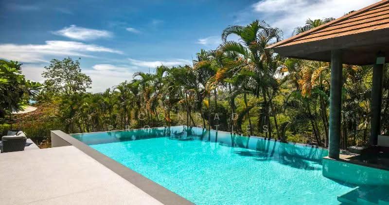 Luxury 3-5 Bed Sunset Sea View Villa in Ban Makham, Surat Thani, Ang Thong, Ko Samui, Surat Thani, 5 Bedrooms, 500 sqm, Villa For Sale, by Conrad Properties, 500600209 - DDproperty.com