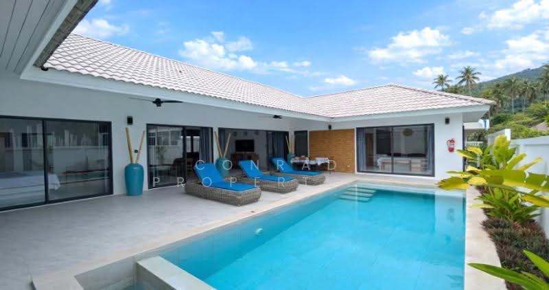 Tropical 3 Bedroom Pool Villa for Sale in Lamai, Surat Thani, Maret, Ko Samui, Surat Thani, 3 Bedrooms, 250 sqm, Villa For Sale, by Conrad Properties, 500600324 - DDproperty.com