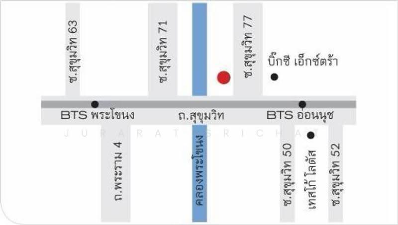 Blocs 77, bangkok, 291 On Nut Rd, Phra Kanong Nua, Watthana, Bangkok, 1 Bedroom, 40 sqm, Condo For Rent, by Jurarat Srichat, 500601092 - DDproperty.com