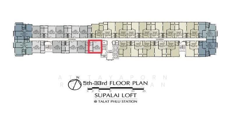 Supalai Loft @ Talat Phlu Station : ศุภาลัย ลอฟท์ แอท สถานีตลาดพลู, กรุงเทพ, ถนนรัชดาภิเษก, ตลาดพลู, ธนบุรี, กรุงเทพ, 33 ตร.ม., คอนโด ขาย, โดย Atitayaporn Robwongjan, 500601706 - DDproperty.com