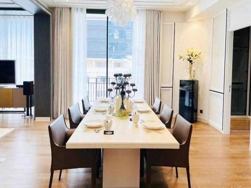 Muniq Langsuan, Bangkok, Soi Tonson, Lumphini, Pathum Wan, Bangkok, 3 Bedrooms, 152 sqm, Condo For Rent, by Kornkanok Sonvichai, 500602443 - DDproperty.com