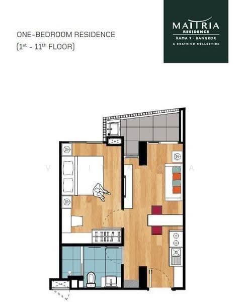 Maitria Residence Rama 9, Bangkok, 908/1, 908/2 Rimklong Samsen Road, Bang Kapi, Huai Khwang, Bangkok, 2 Bedrooms, 100 sqm, Apartment For Rent, by Vinit Arora, 500603085 - DDproperty.com