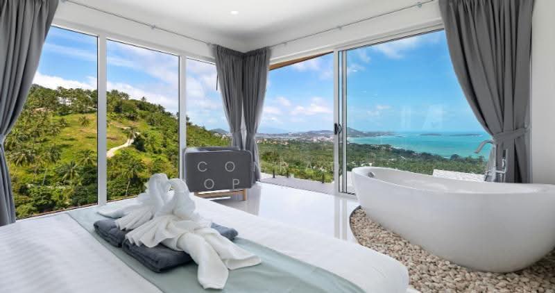 Luxury 4 Bed Sea View Villa for Sale in Chaweng Noi, Surat Thani, Bo Put, Ko Samui, Surat Thani, 4 Bedrooms, 300 sqm, Villa For Sale, by Conrad Properties, 500604855 - DDproperty.com