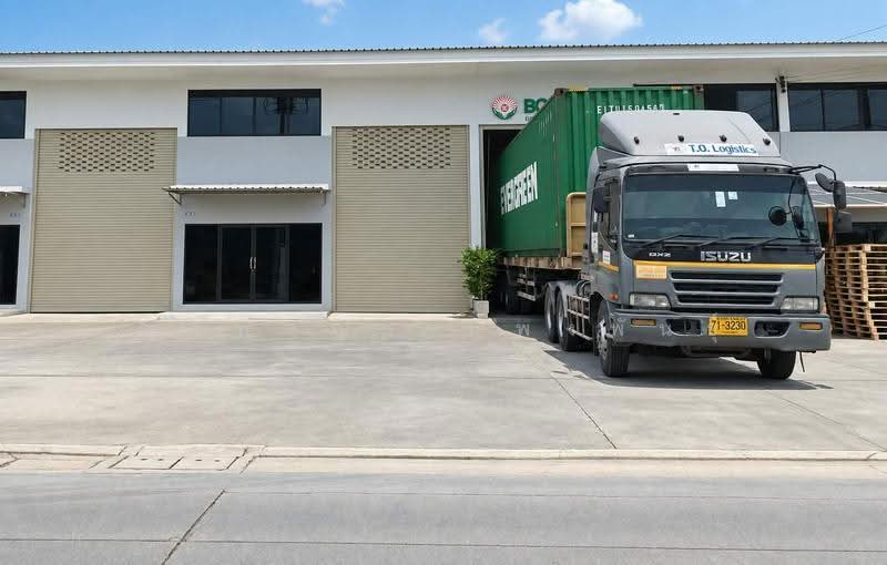 Buathong Factory: Warehouse for rent, 482 sq.m. with mezzanine; container-accessible. Bang Bua Thong, nonthaburi, บางกรวย-ไทรน้อย, Bang Rak Yai, Bang Bua Thong, Nonthaburi, , 482 sqm, Warehouse/Factory For Rent, by Nongpichaya Pangpun, 500606004 - DDproperty.com