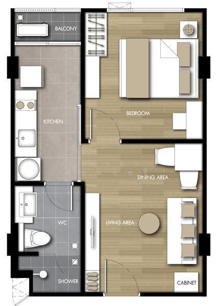 The Shade Sathorn 1, bangkok, Soi Sri Bamphen, Chong Nonsi, Yan Nawa, Bangkok, 1 Bedroom, 39 sqm, Condo For Sale, by อารยา ติรพฤทธิ์, 500606242 - DDproperty.com