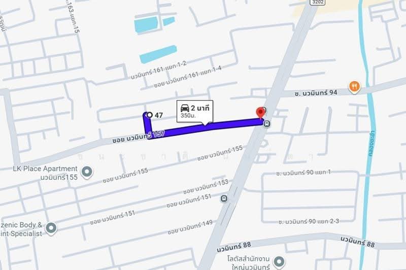 ซอยนวมินทร์ 157 แยก 4, bangkok, Khlong Chan, Bang Kapi, Bangkok, , 300 sqm, Land For Sale, by ชนะชาติ นนท์ตา, 500606317 - DDproperty.com