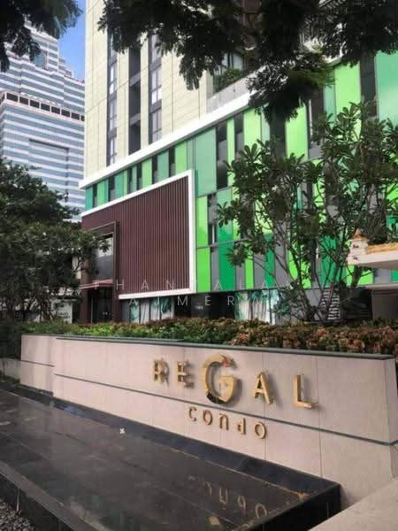 Regal Sathon-Naradhiwas, Bangkok, Naradhiwas Rajanagarindra Road, Thung Maha Mek, Sathon, Bangkok, 1 Bedroom, 32 sqm, Condo For Rent, by Thanyalak Ajmera, 500606359 - DDproperty.com
