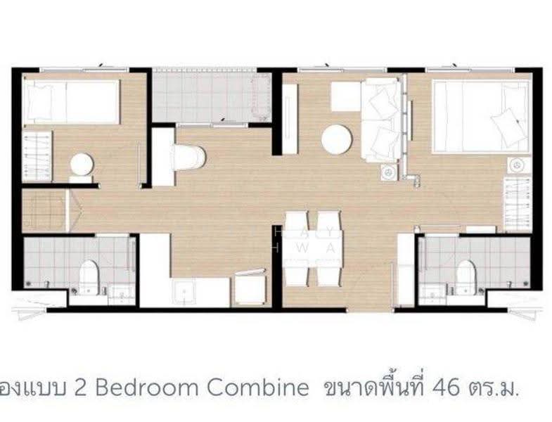 The Privacy Rama 9, Bangkok, 1400 Ramkhamhaeng Road, Suan Luang, Bangkok, 2 Bedrooms, 48 sqm, Condo For Sale, by Natthaya Ninkhwan, 500606366 - DDproperty.com