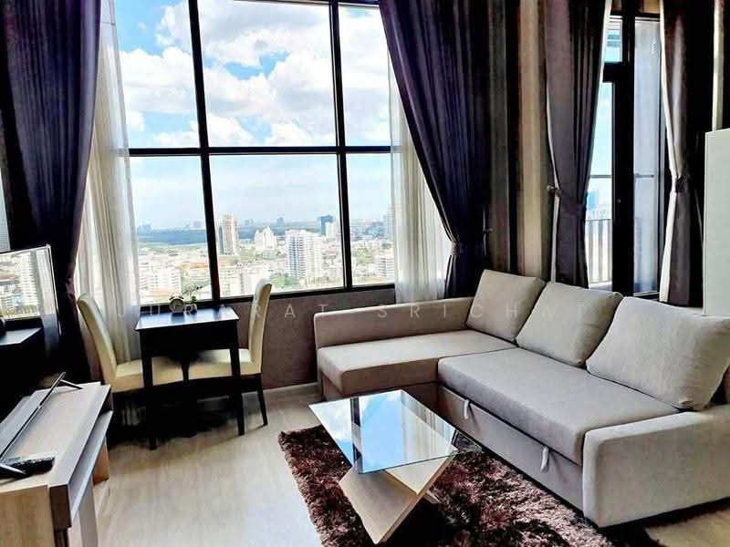Knightsbridge Prime Sathorn, bangkok, 599 Naradhiwas Rajanagarindra Road, Thung Maha Mek, Sathon, Bangkok, 1 Bedroom, 38 sqm, Condo For Rent, by Jurarat Srichat, 500607476 - DDproperty.com