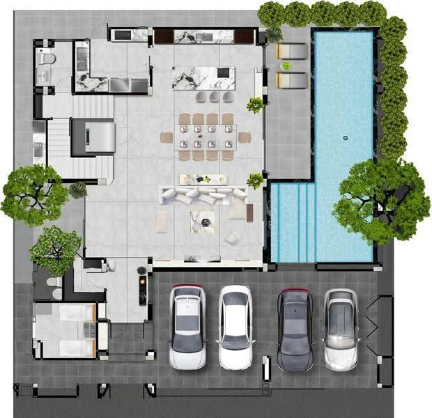 Lavier Rama III, Bangkok, Chong Nonsi, Yan Nawa, Bangkok, 4 Bedrooms, 859 sqm, Single Detached House For Sale, by Nuchradee Kijmanee, 500608664 - DDproperty.com