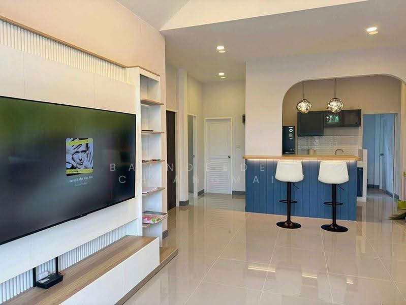 A house for rent near Kad Farang, Chiang Mai Rental Price: 25,000 THB / month Property ID No.14H1064, Chiang Mai, Ban Waen, Hang Dong, Chiang Mai, 3 Bedrooms, 100 sqm, Single Detached House For Rent, by Baandeedee Chiangmai, 500610877 - DDproperty.com